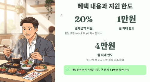 혜택 내용과 지원 한도