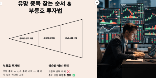 유망 종목 찾는 순서와 부등호 투자법