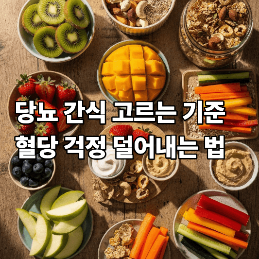 당뇨 간식 고르는 기준 혈당 걱정 덜어내는 법 당뇨 간식 고르는 기준 혈당 걱정 덜어내는 법
