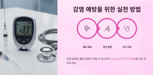 감염 예방을 위한 실천 방법