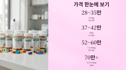 가격 10초 요약
