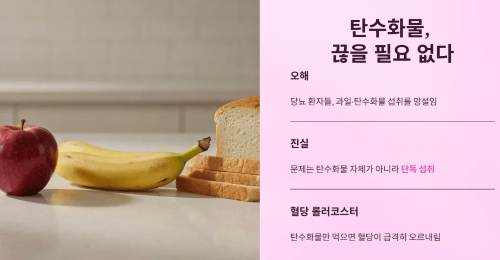 탄수화물 섭취에 대한 오해와 진실