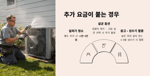 추가요금이 붙는 경우