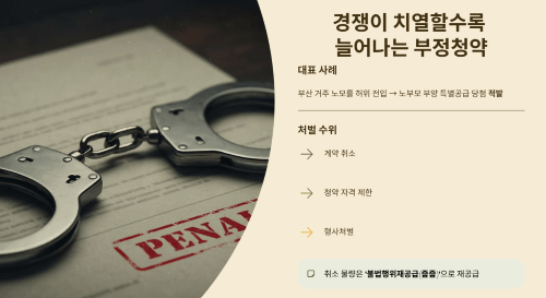 경쟁이 치열할수록 늘어나는 부정청약