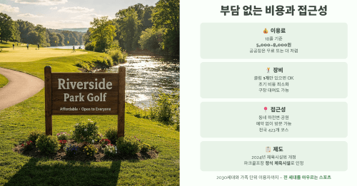 부담 없는 비용과 접근성