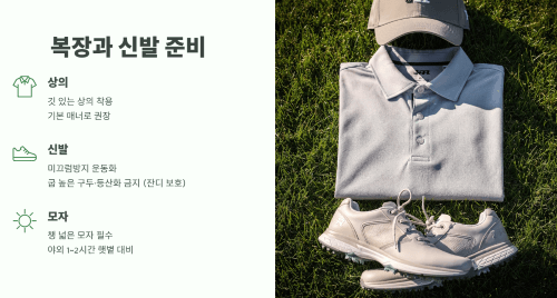 복장과 신발