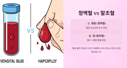 정맥혈과 말초혈, 무엇이 다를까