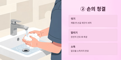 손이 깨끗한가