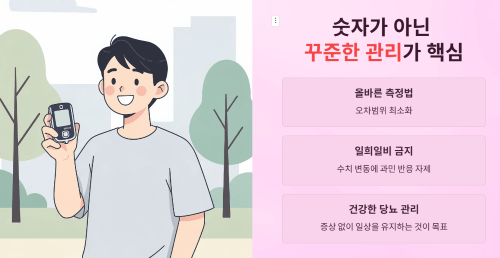 수치보다 중요한 것은 꾸준한 관리