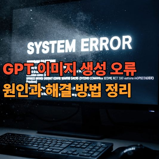 GPT 이미지 생성 오류 원인과 해결 방법 정리