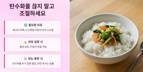 간염 환자 탄수화물 피해야 하나