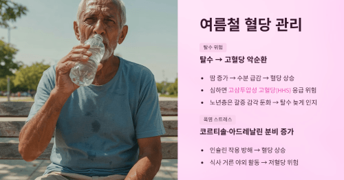 여름철 혈당 관리