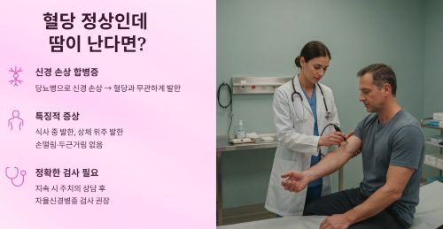 혈당이 정상이라면