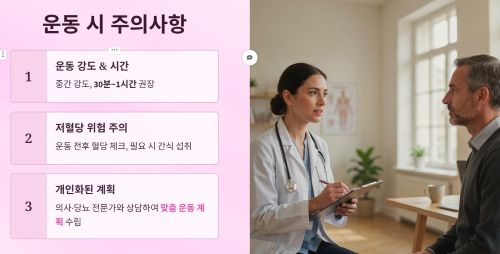 운동 시 주의사항
