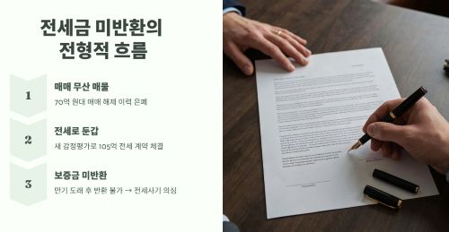 사례로 보는 전세금 미반환의 전형적 흐름