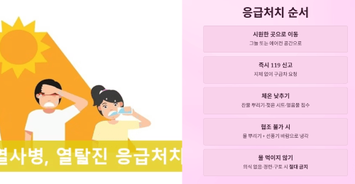 응급처치 순서