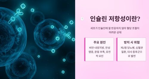 인슐린 저항성이란