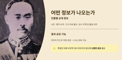 어떤 정보가 나오는가