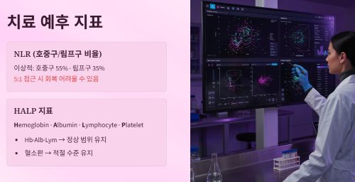 치료 예후를 가늠하는 지표