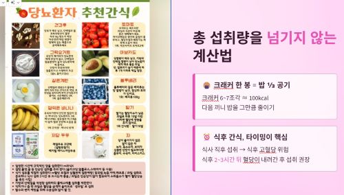 당뇨간식
