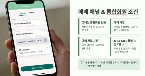 예매 채널과 통합회원 조건