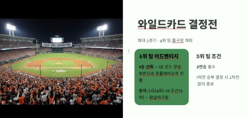 와일드카드 결정전