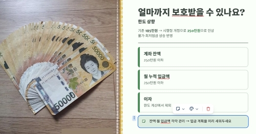얼마까지 보호받을 수 있나