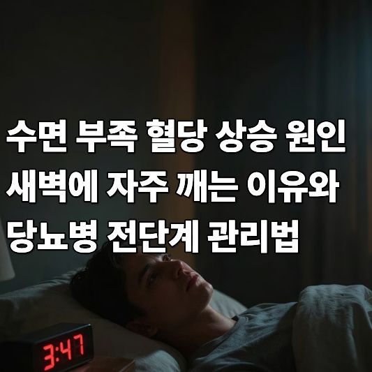 수면부족 혈당상승 원인 수면부족 혈당상승 원인